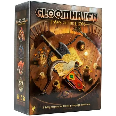 Cephalofair Games Gloomhaven: Jaws of the Lion Strategy Board Game Cooperative Play Ages 14+