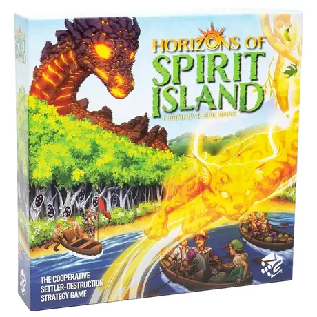 Horizons of Spirit Island - Cooperative Strategy Settler-Destruction Board Game Greater Than Games 1-3 Players Age 8+