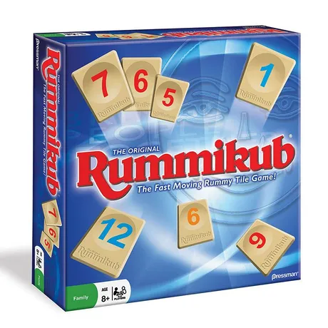 Pressman Rummikub Classic Edition - The Original Rummy Tile Game 106 Pieces Ages 8 and Up