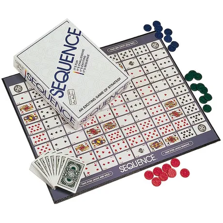 Sequence- The Exciting Strategy Game Easy Enough for Children Challenging Enough for Adults!