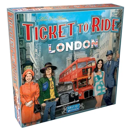 Ticket to Ride: London Family Strategy Board Game for Ages 6+ from Asmodee