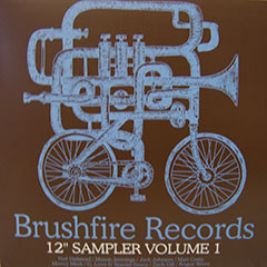 Brushfire Records 12" Sampler Volume 1 cover