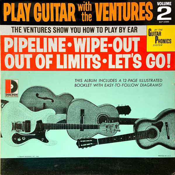Play Guitar With The Ventures Volume 2 cover